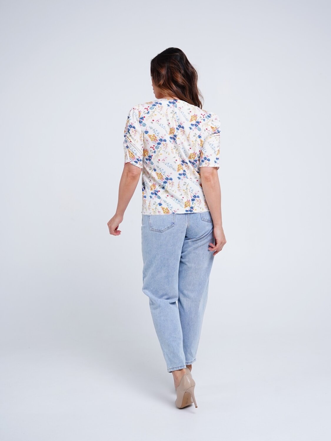 AandOstudio Блузка 566121 Б10014А  молочный