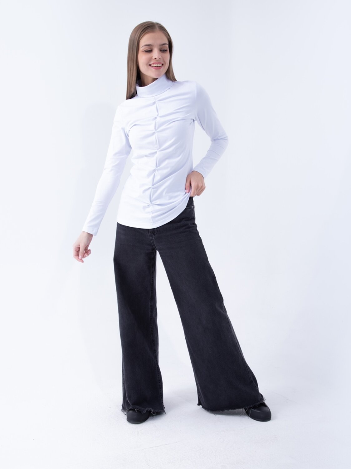 AandOstudio Водолазка 566125 В20004 белый