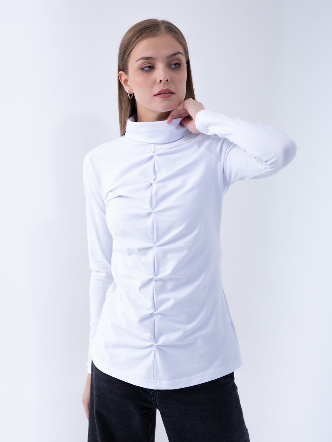 AandOstudio Водолазка 566125 В20004 белый