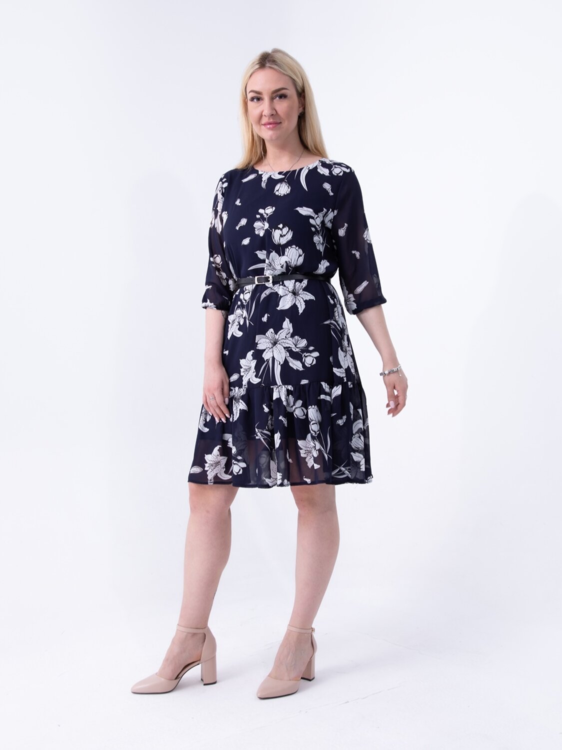 AandOstudio Платье 566164 П60005 синий