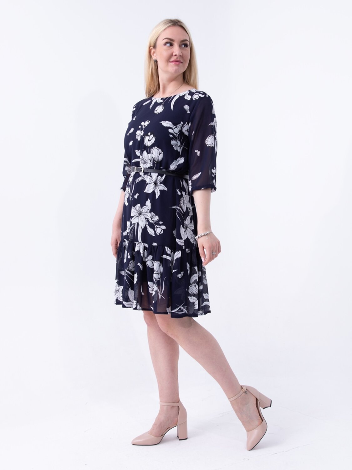 AandOstudio Платье 566164 П60005 синий