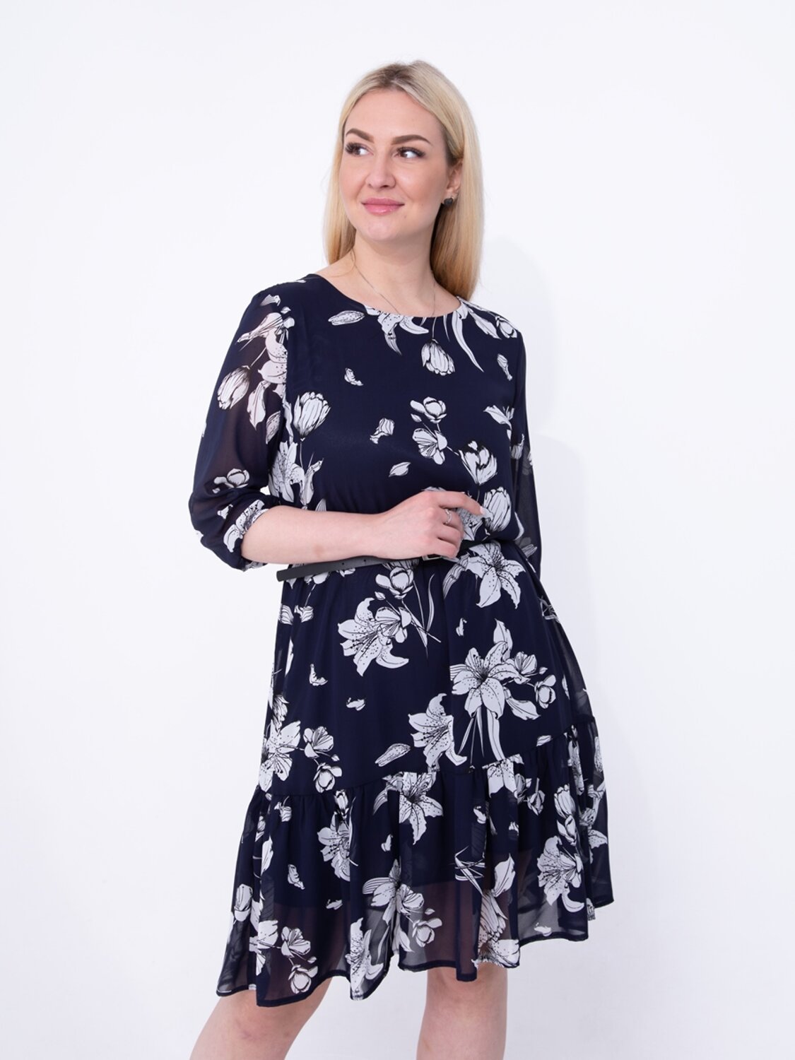 AandOstudio Платье 566164 П60005 синий