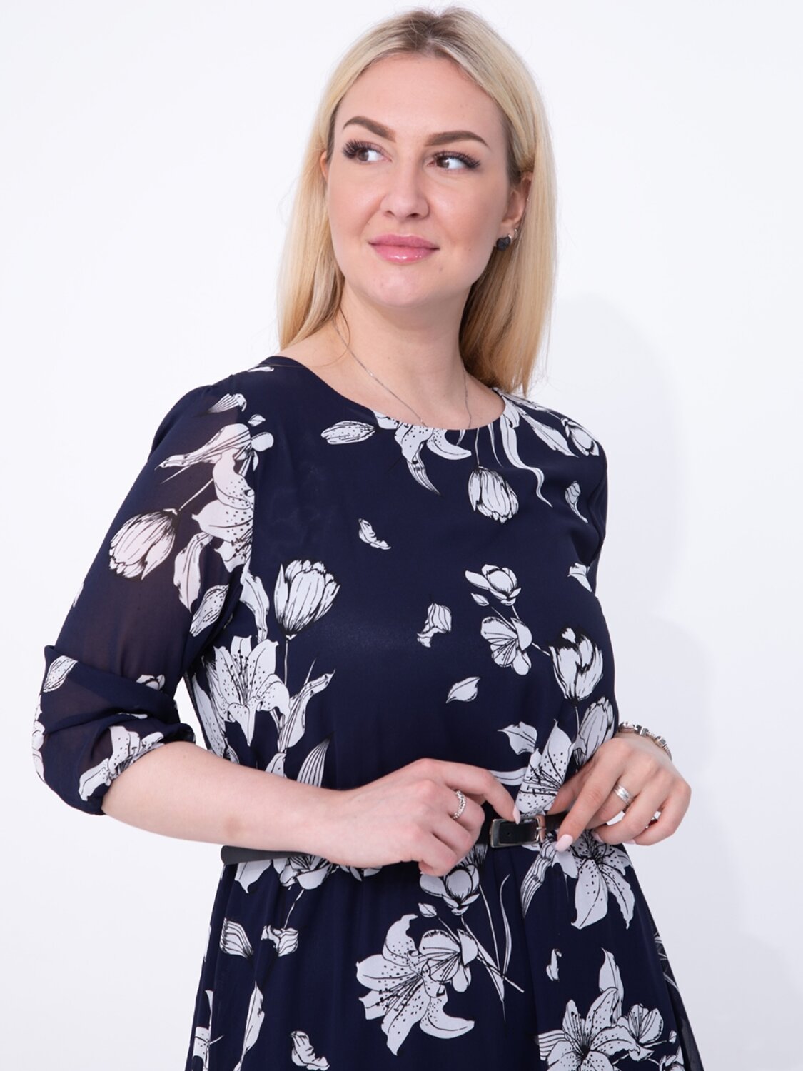 AandOstudio Платье 566164 П60005 синий