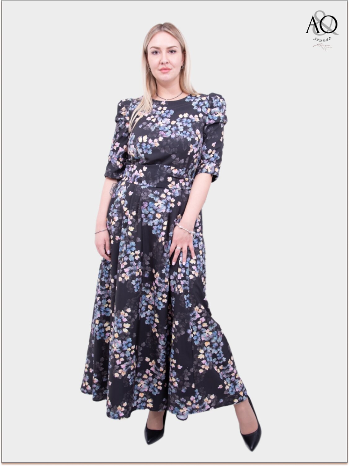 AandOstudio Платье 566169 П60017А черный