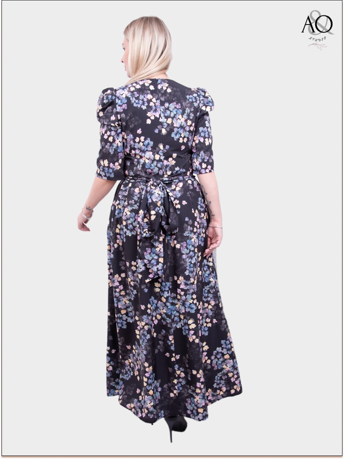 AandOstudio Платье 566169 П60017А черный