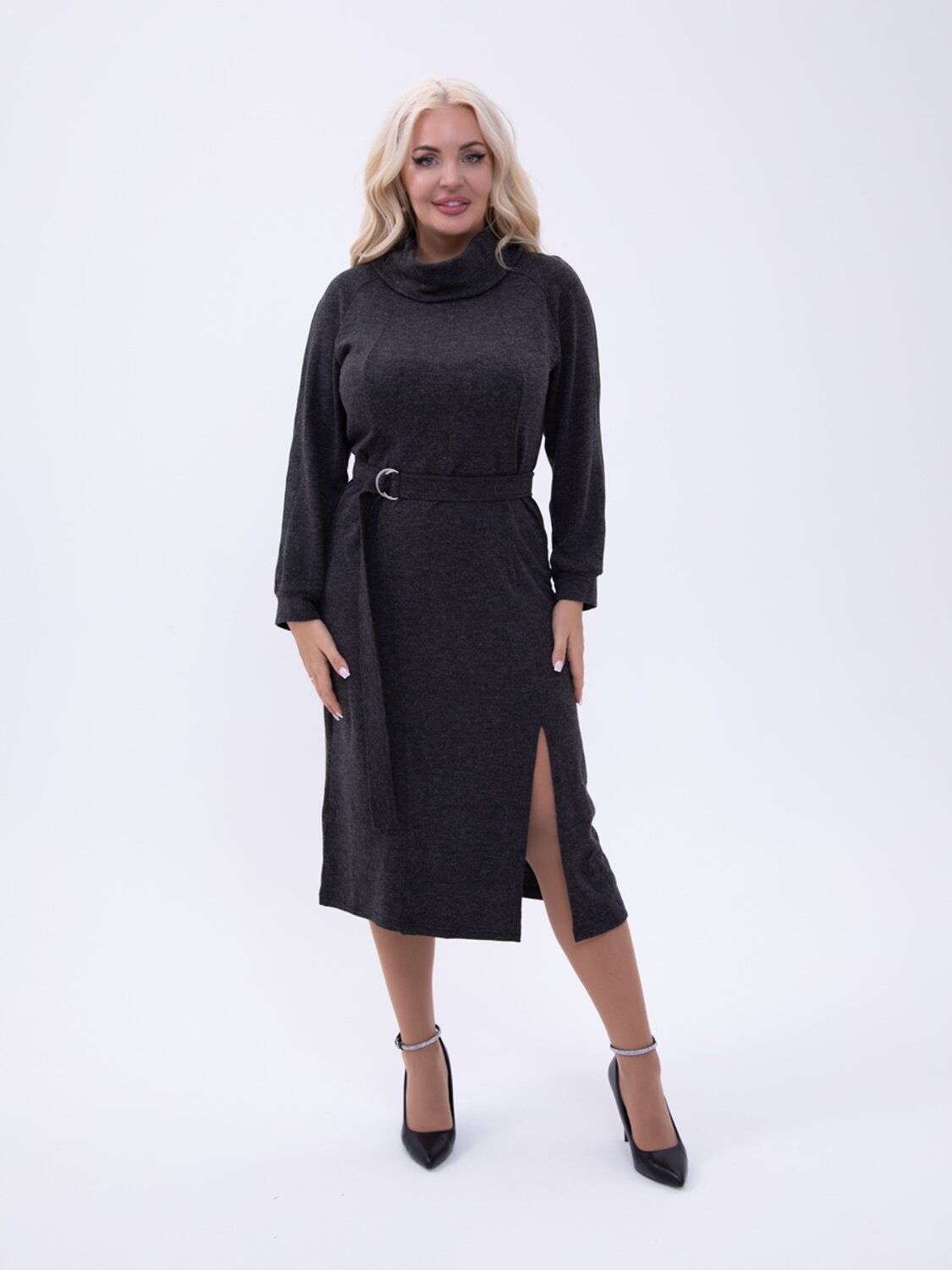 AandOstudio Платье 566178 П60020А серый