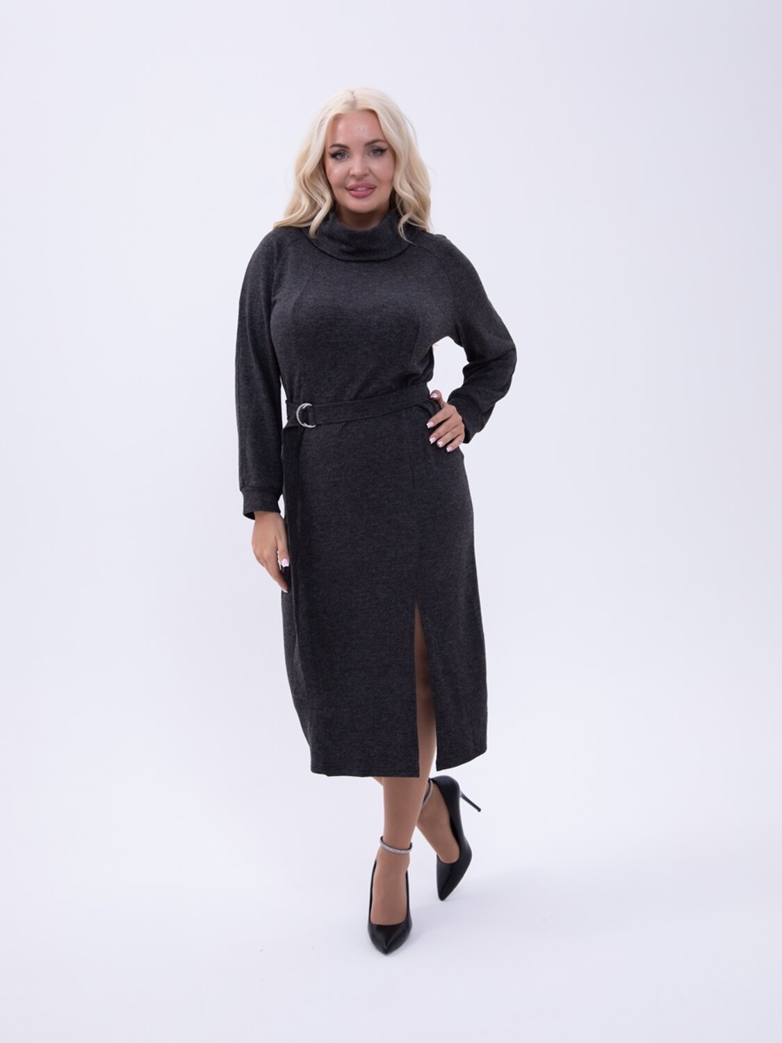 AandOstudio Платье 566178 П60020А серый