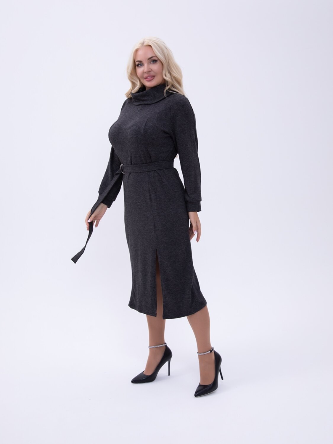 AandOstudio Платье 566178 П60020А серый