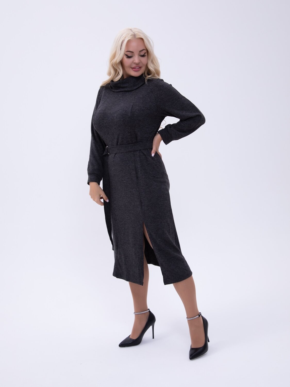 AandOstudio Платье 566178 П60020А серый