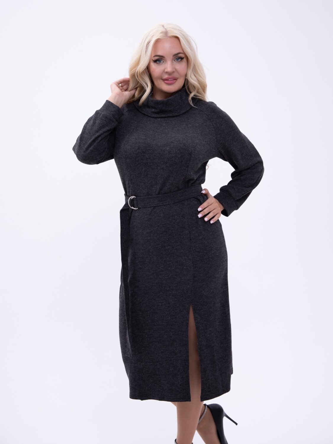 AandOstudio Платье 566178 П60020А серый