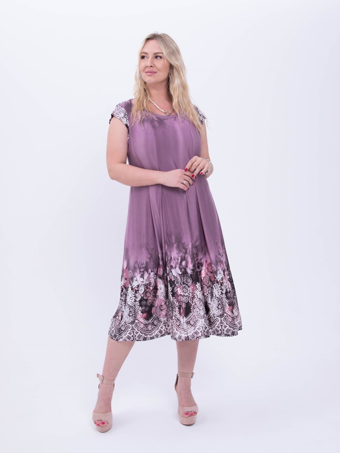 AandOstudio Сарафан 566181 С90007Б сиреневый