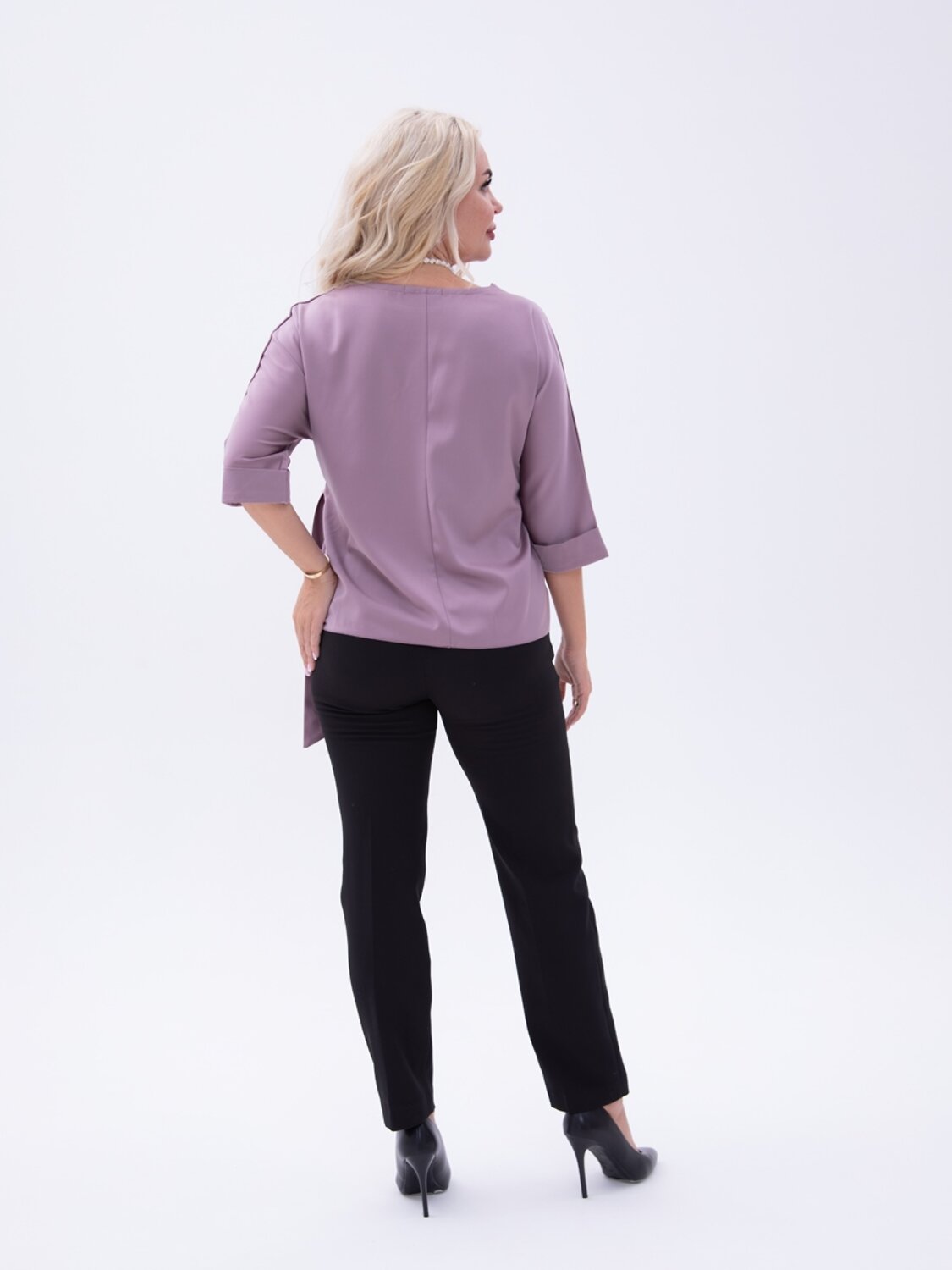 AandOstudio Блузка 566193 Б10030А сиреневый