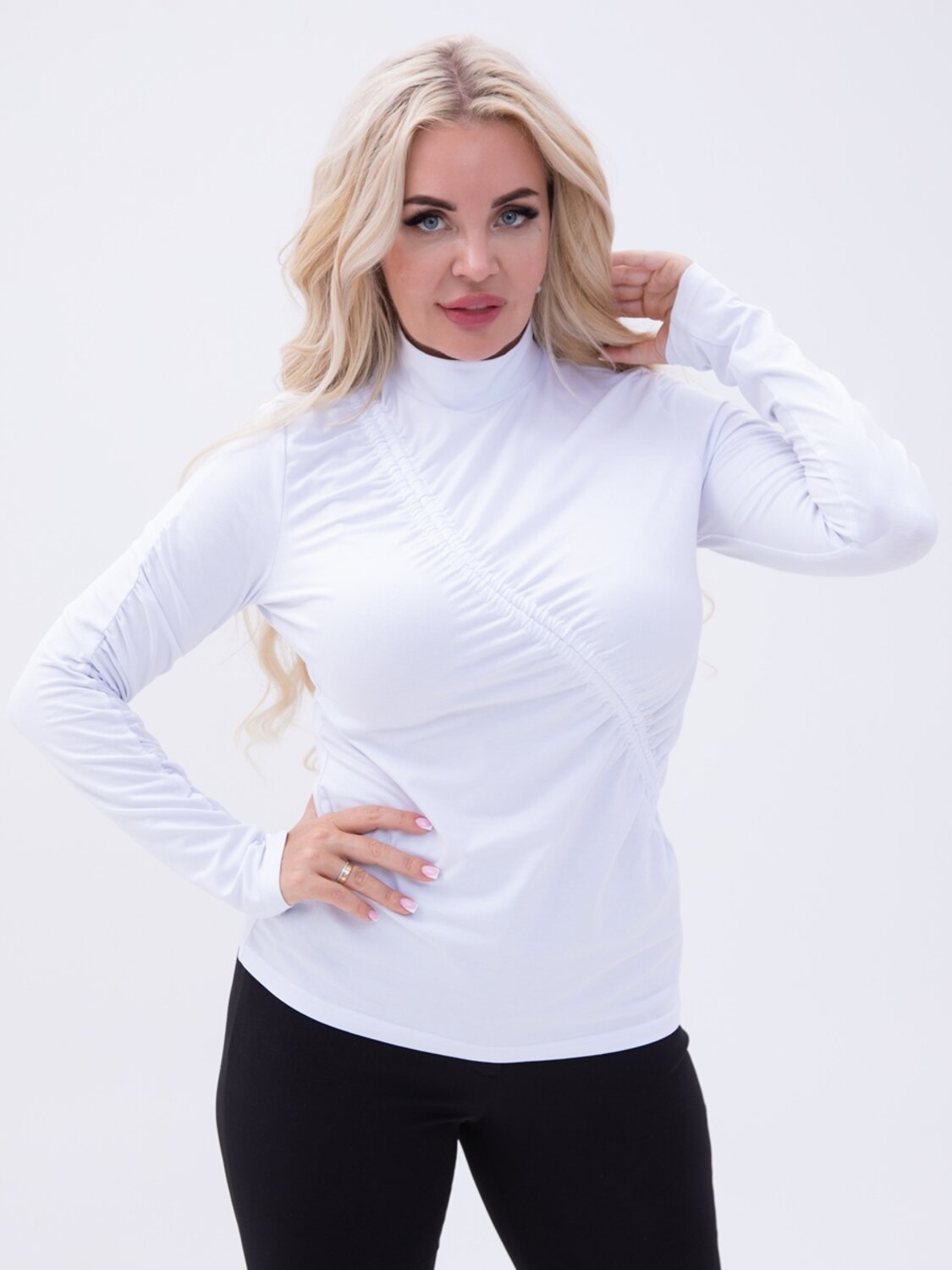 AandOstudio Водолазка 566203 В20011 белый