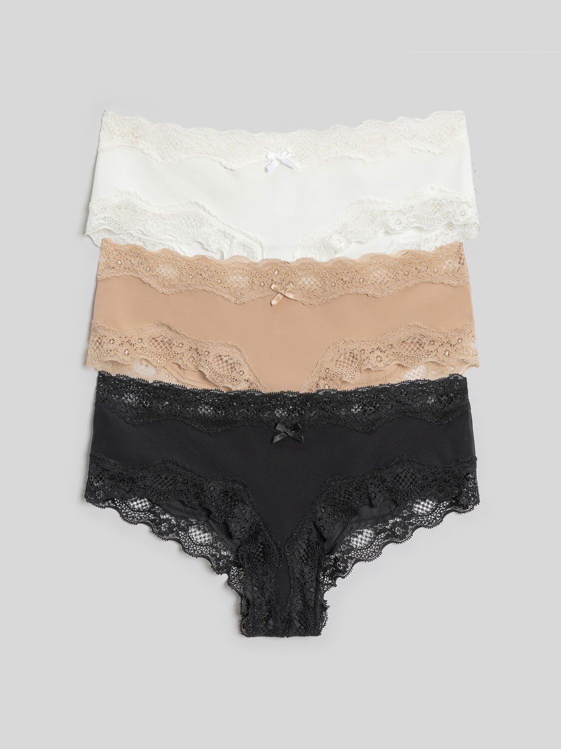 Infinity Lingerie Трусы 566464 31204122446 черный с бежевым