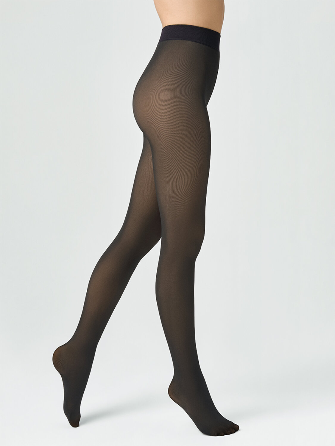 Minimi Колготки 566510 OMBRA 230 NEW (вторая кожа) Nero (Черный)