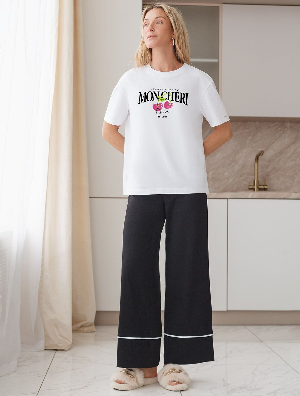 VILATTE Футболка 567424 D49.136 белый_moncheri