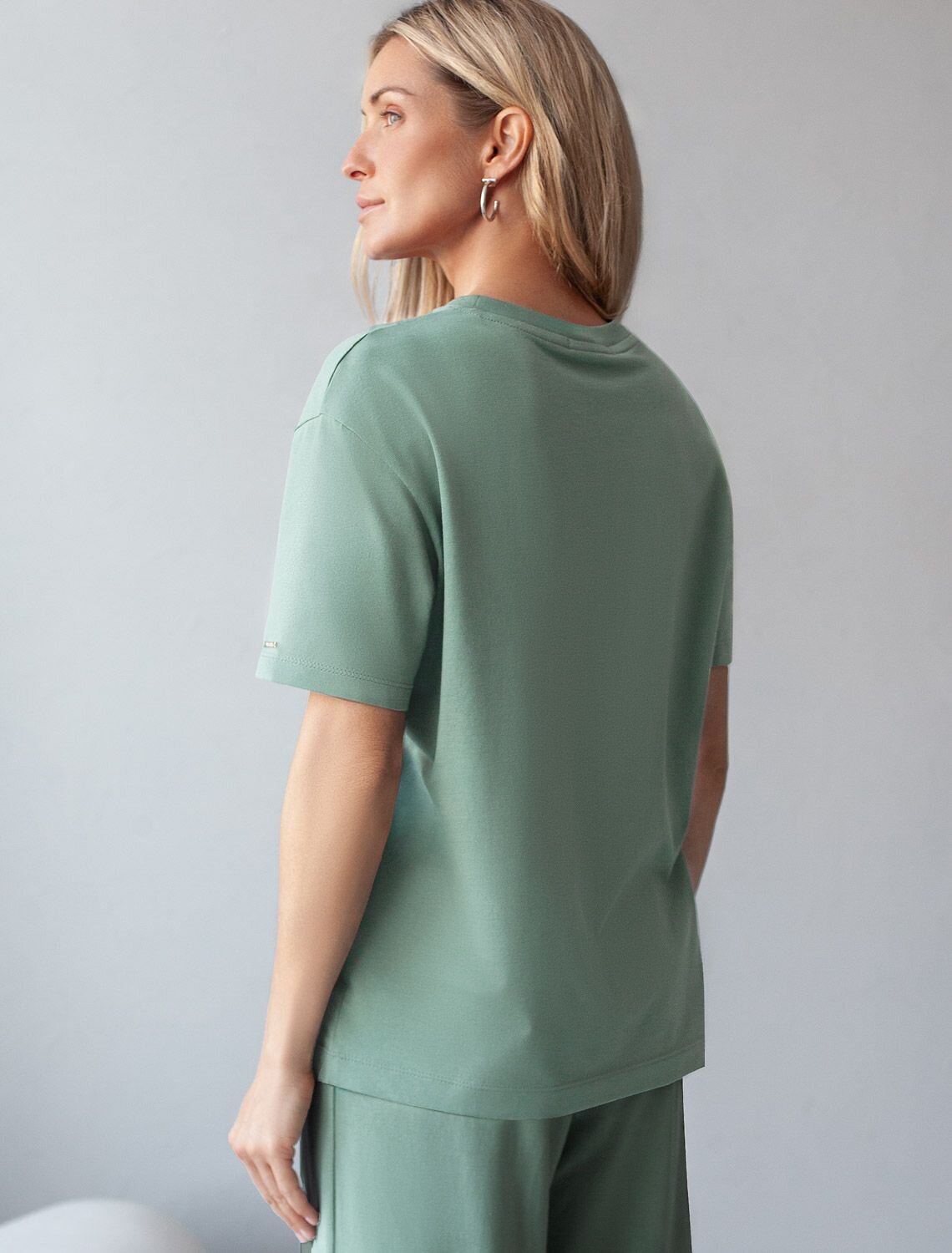 VILATTE Футболка 567427 D49.136 св.оливковый_wings