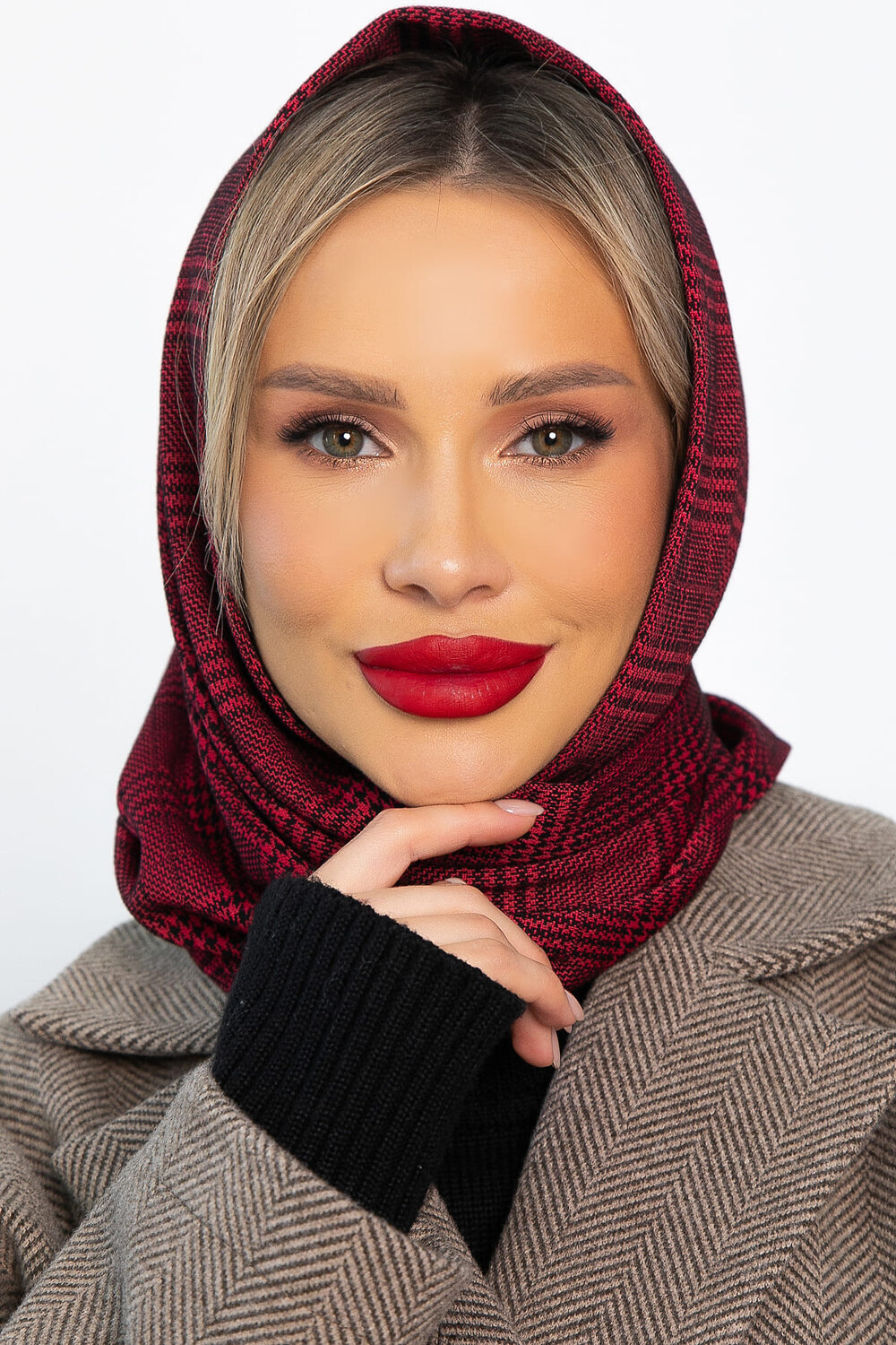 LT Collection Косынка 567780 КО23-23М бордовый