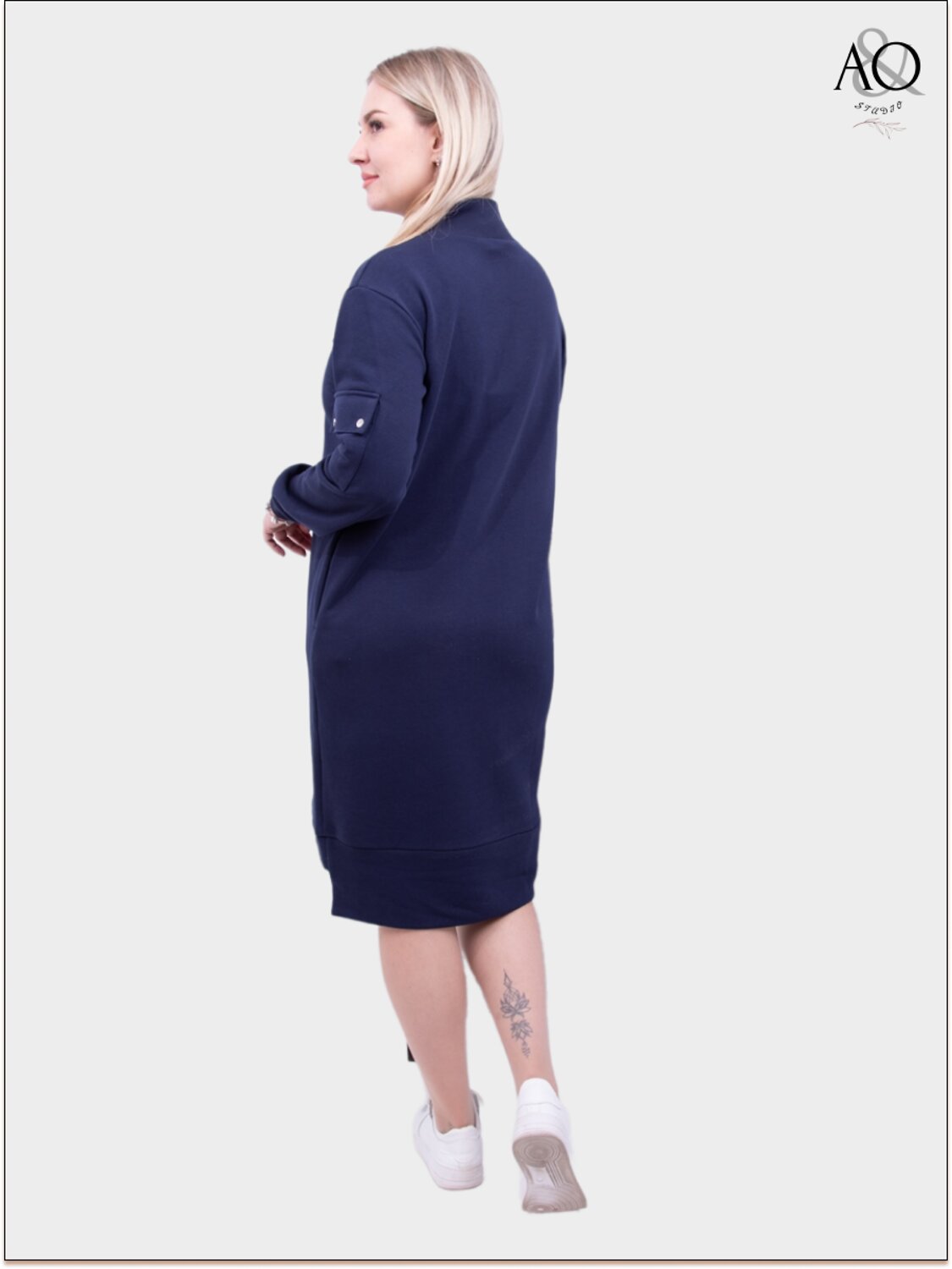 AandOstudio Платье 567884 ПС60006А синий