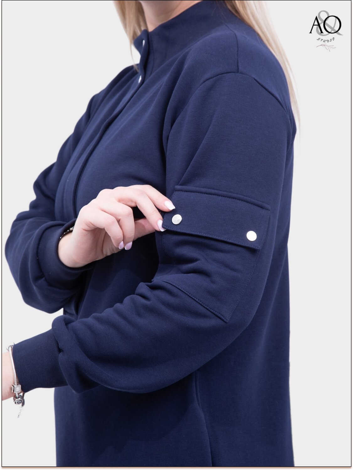 AandOstudio Платье 567884 ПС60006А синий