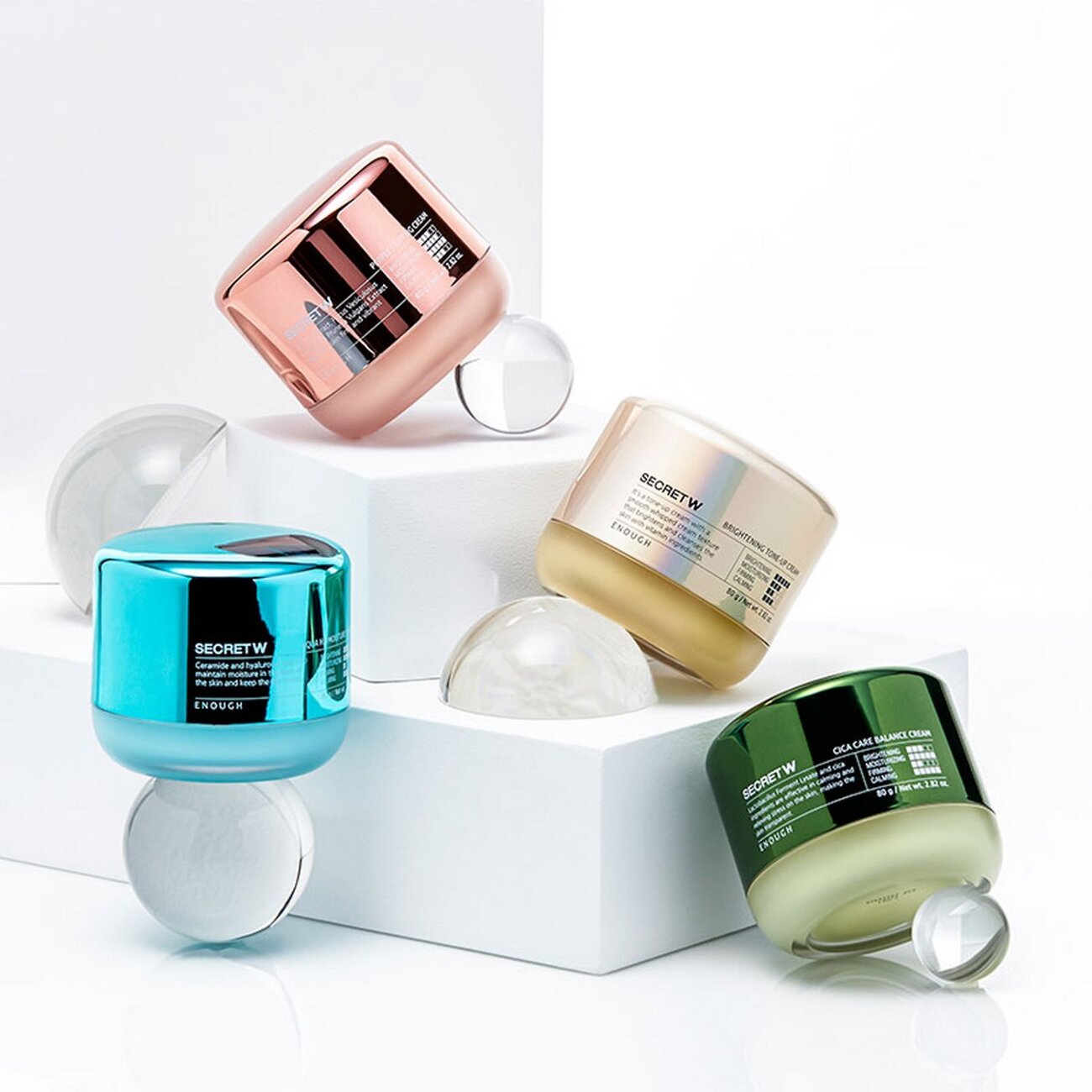 Enough Крем для лица увлажняющий с церамидами и гиалуроновой кислотой / Secret With Acua HA Moisture Cream, 80 г 567924 24220 