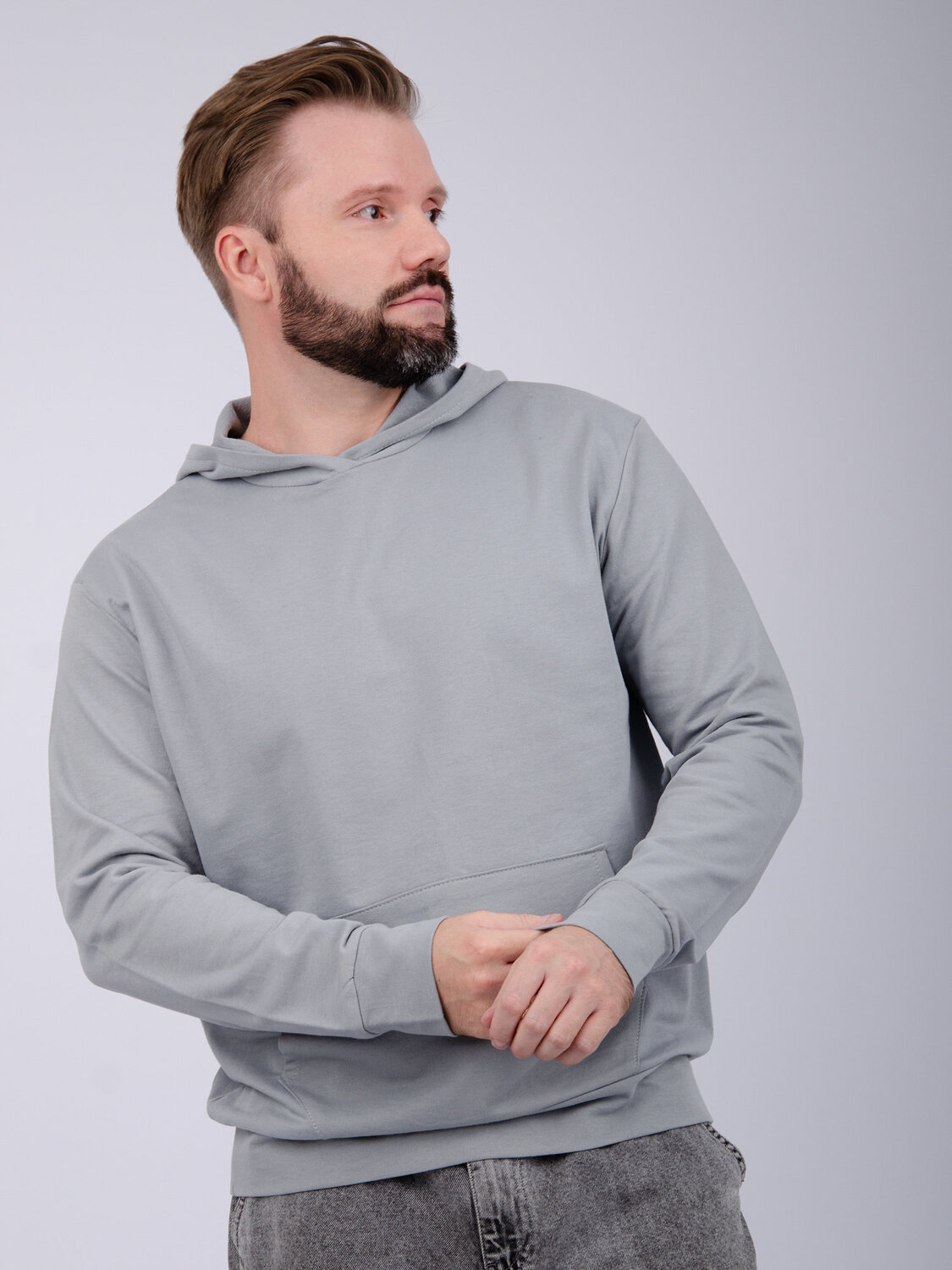 Malina Худи 568043 СМ-10 светло-серый