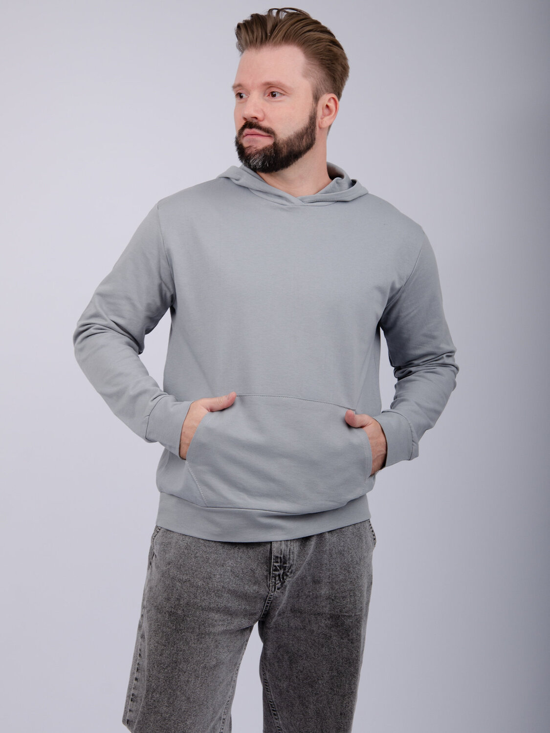 Malina Худи 568043 СМ-10 светло-серый