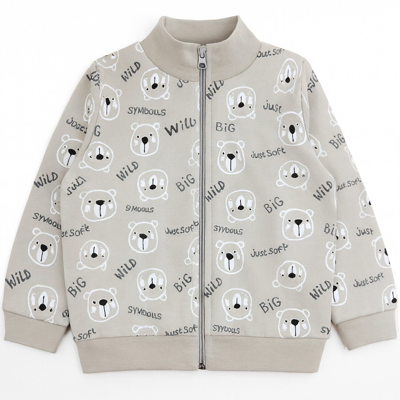 YOULALA Джемпер 568072 1563310210 серо-бежевый