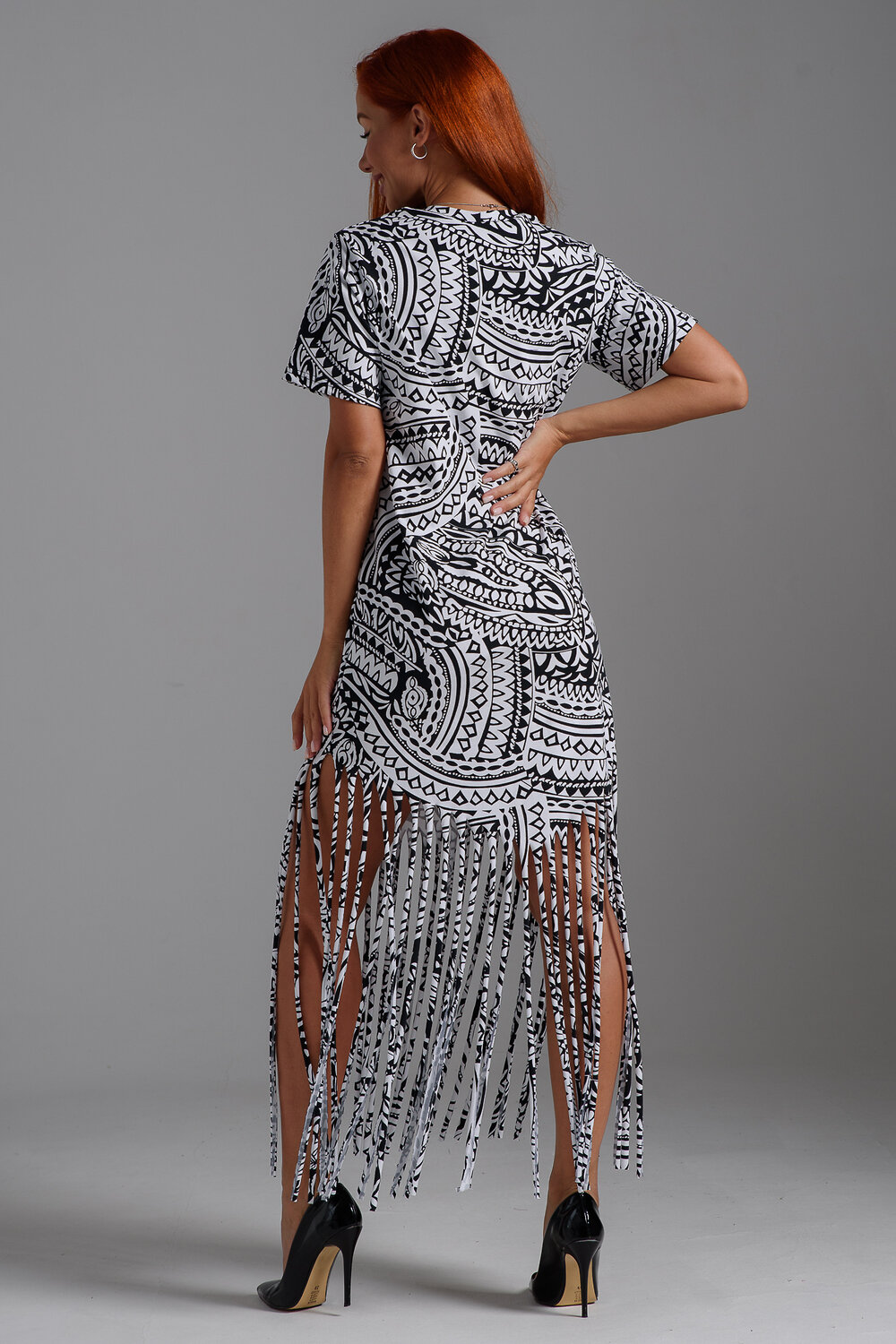 Натали Платье 568100 7480 орнамент