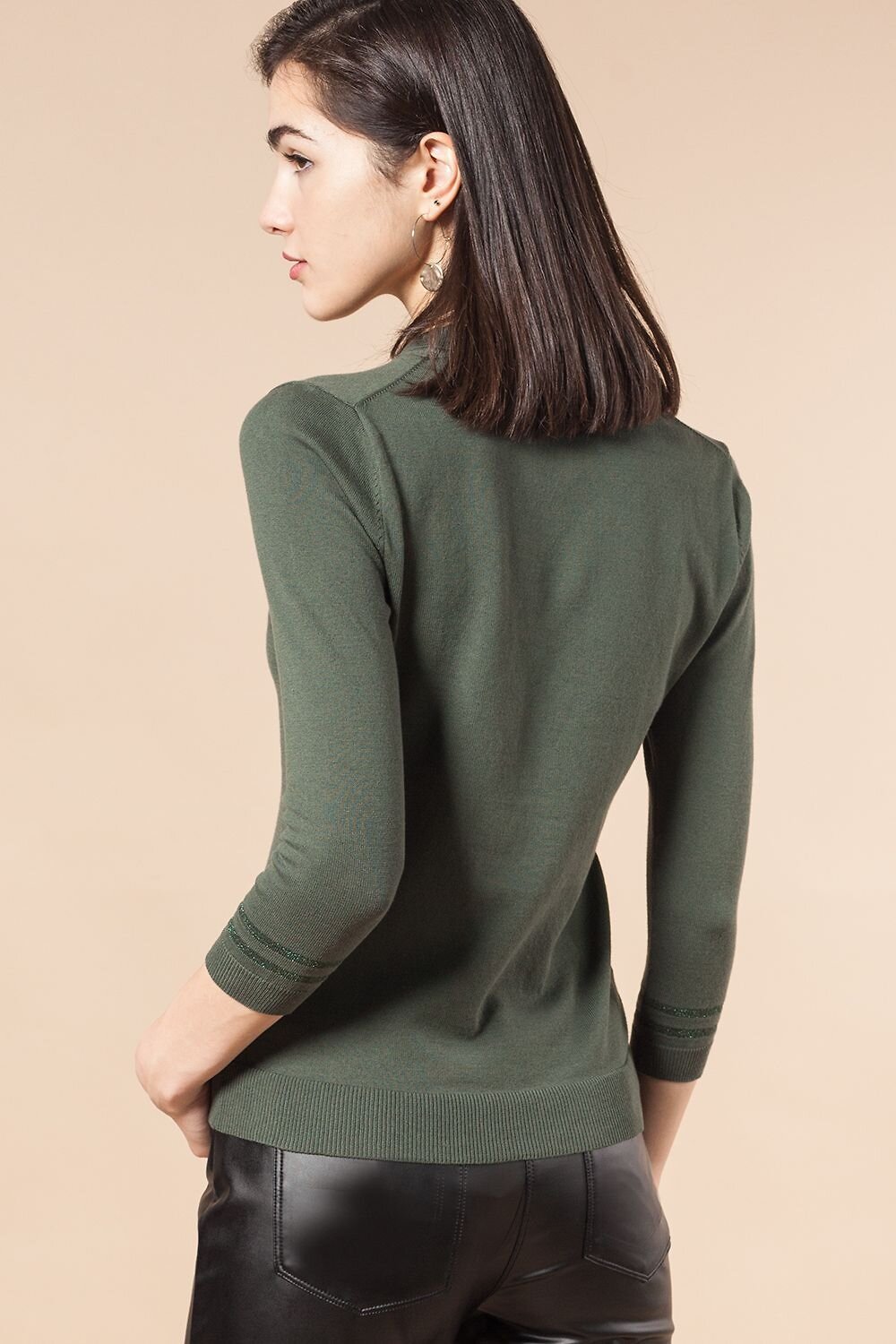 VILATTE Джемпер 568143 D39.463 оливковый