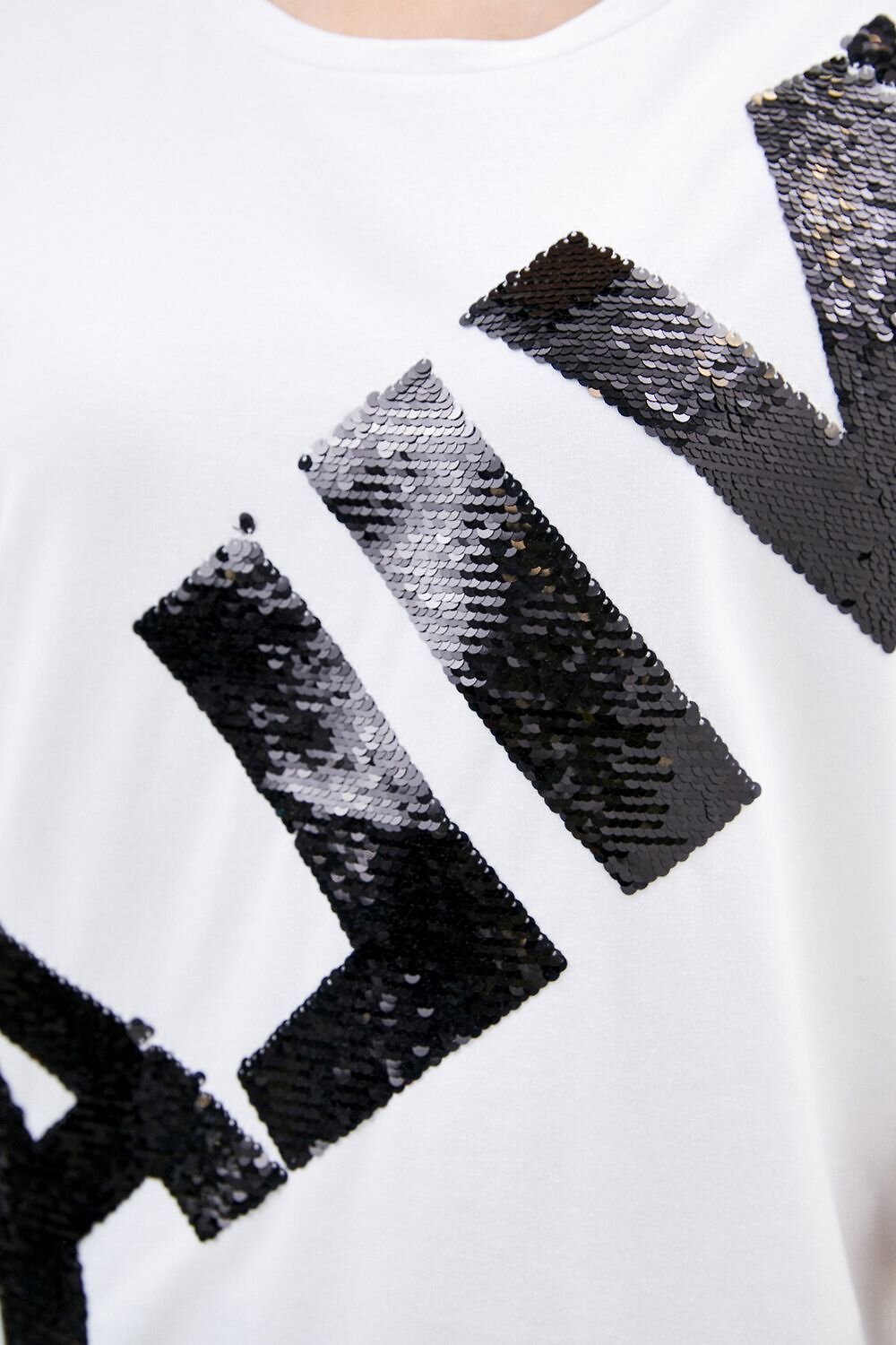 VILATTE Футболка 568166 D49.715 белый_буквы