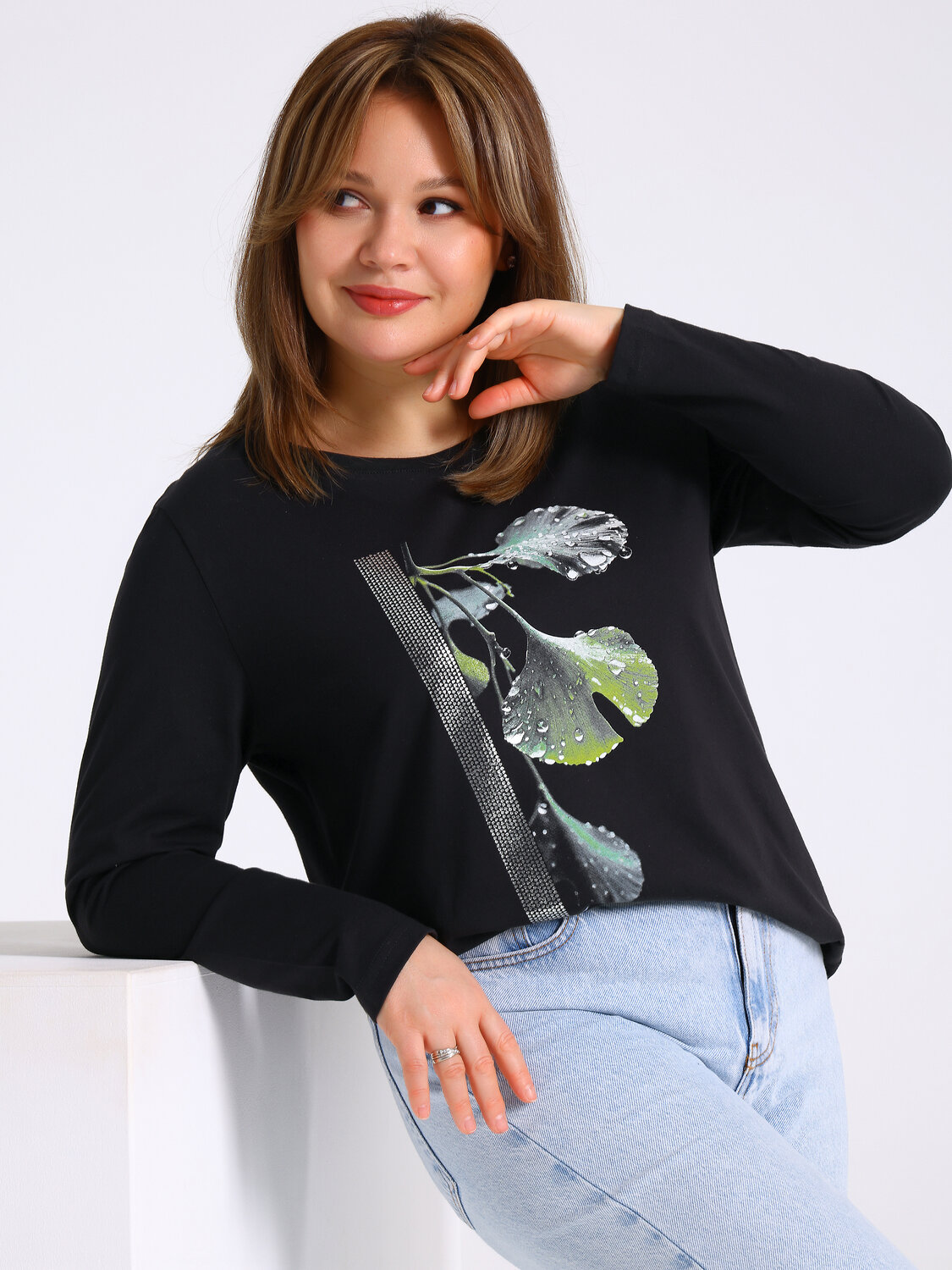 Апрель Лонгслив 1ЖДЛД4037001