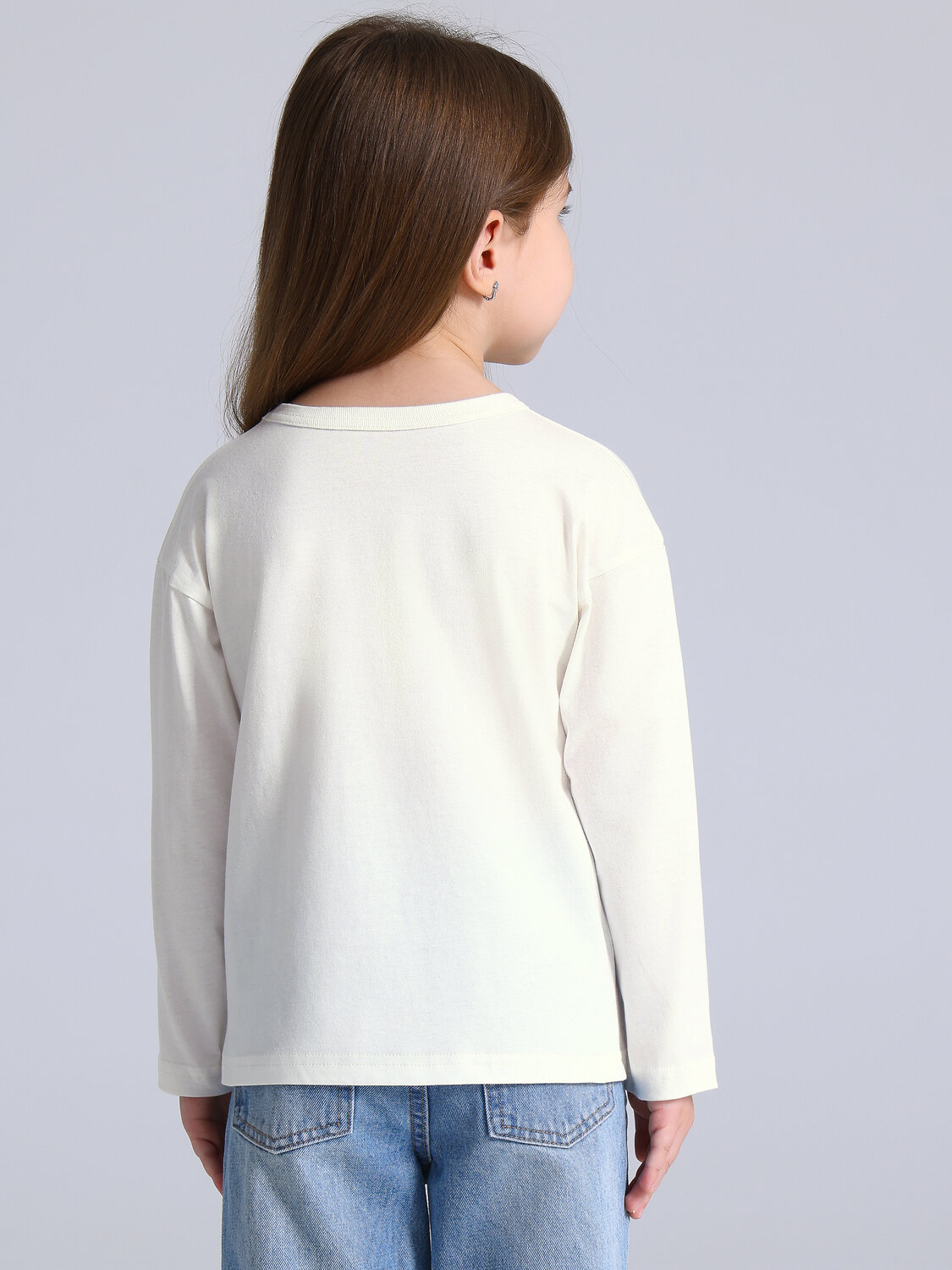 Апрель Лонгслив 568196 1ДДЛД4347001 сливки