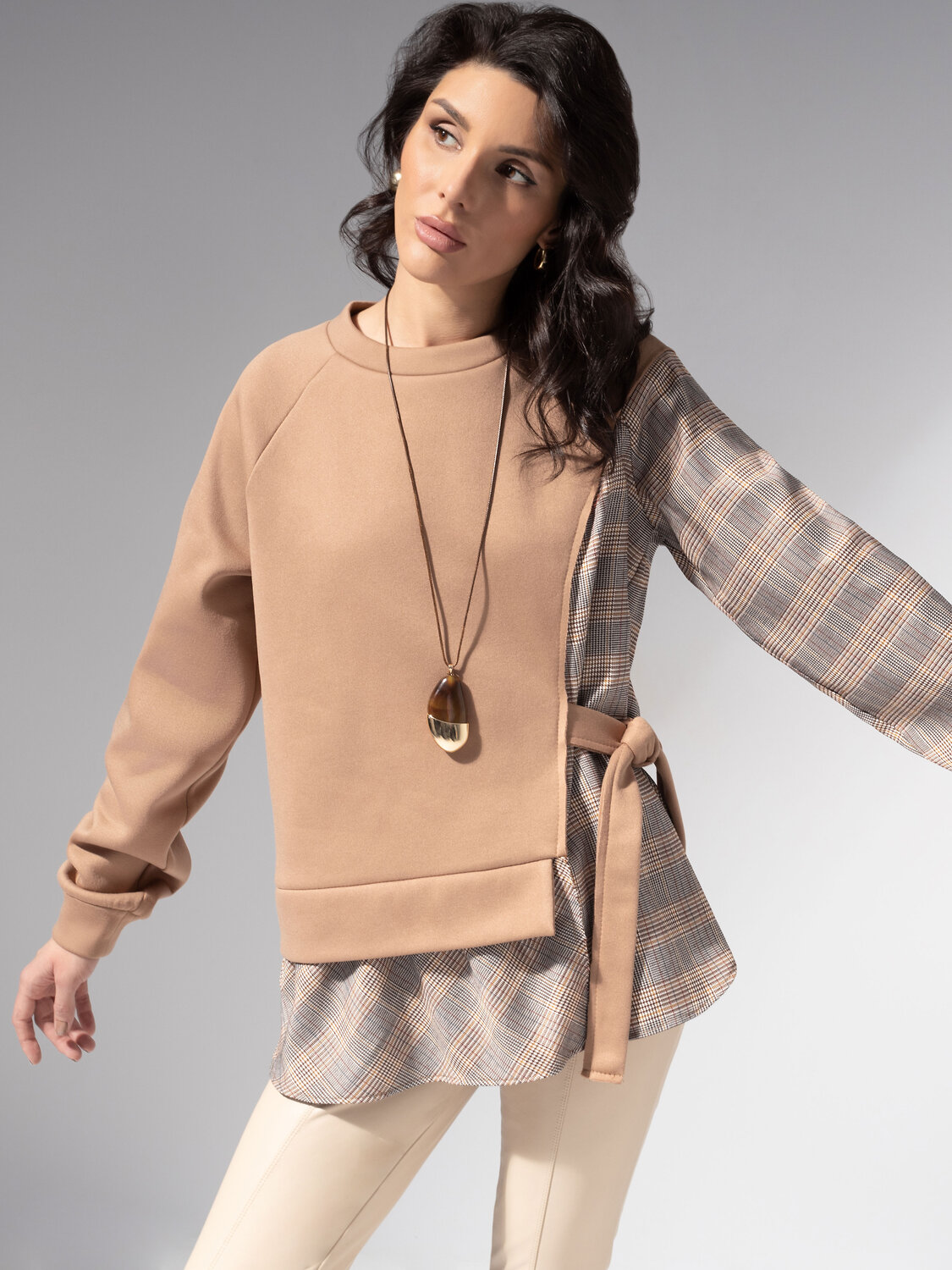 CHARUTTI Свитшот 568206 12087 Бежевый