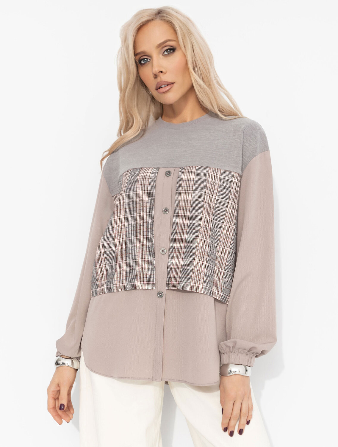 CHARUTTI Свитшот 568207 12246 Бежевый