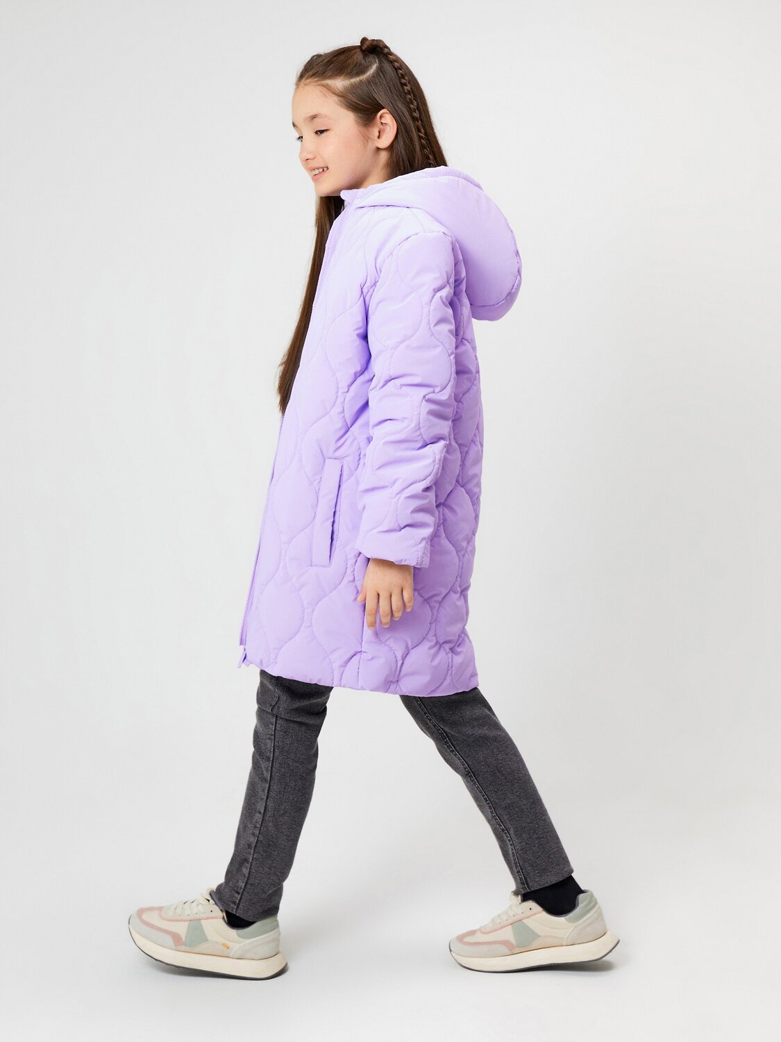 Acoola Пальто 568347 20210670016 светло-фиолетовый