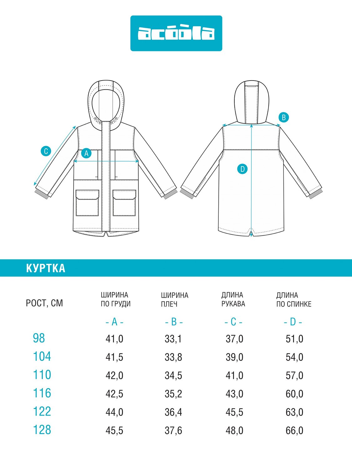 Acoola Куртка 568373 20120770007 синий