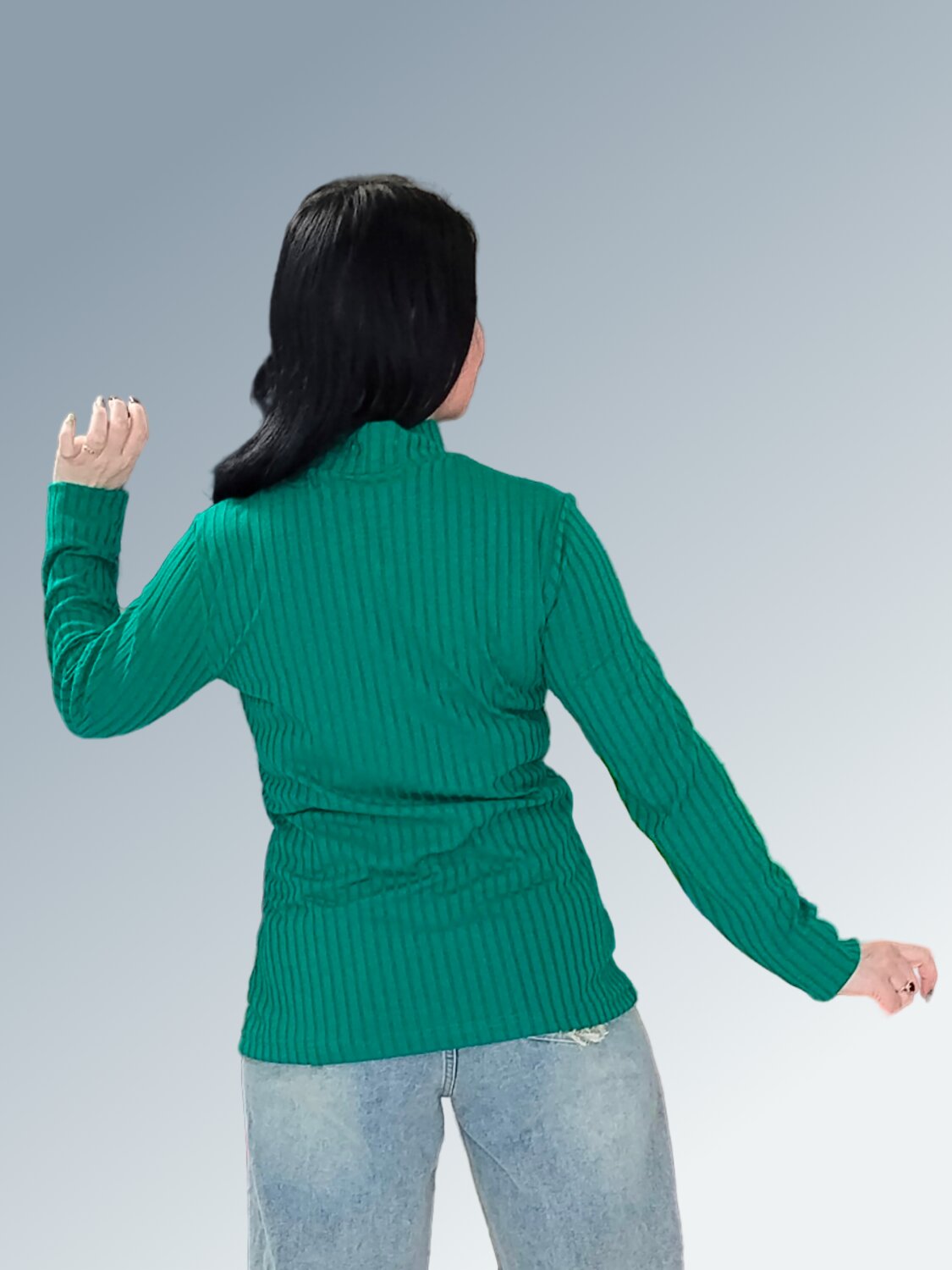 AandOstudio Водолазка 568399 В20013Б зеленый