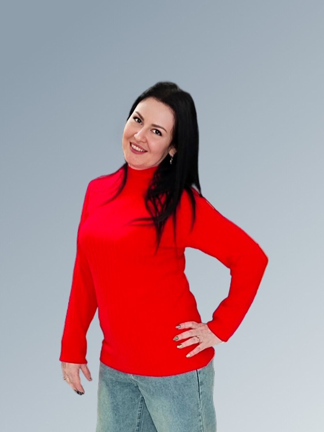 AandOstudio Водолазка 568400 В20013В красный