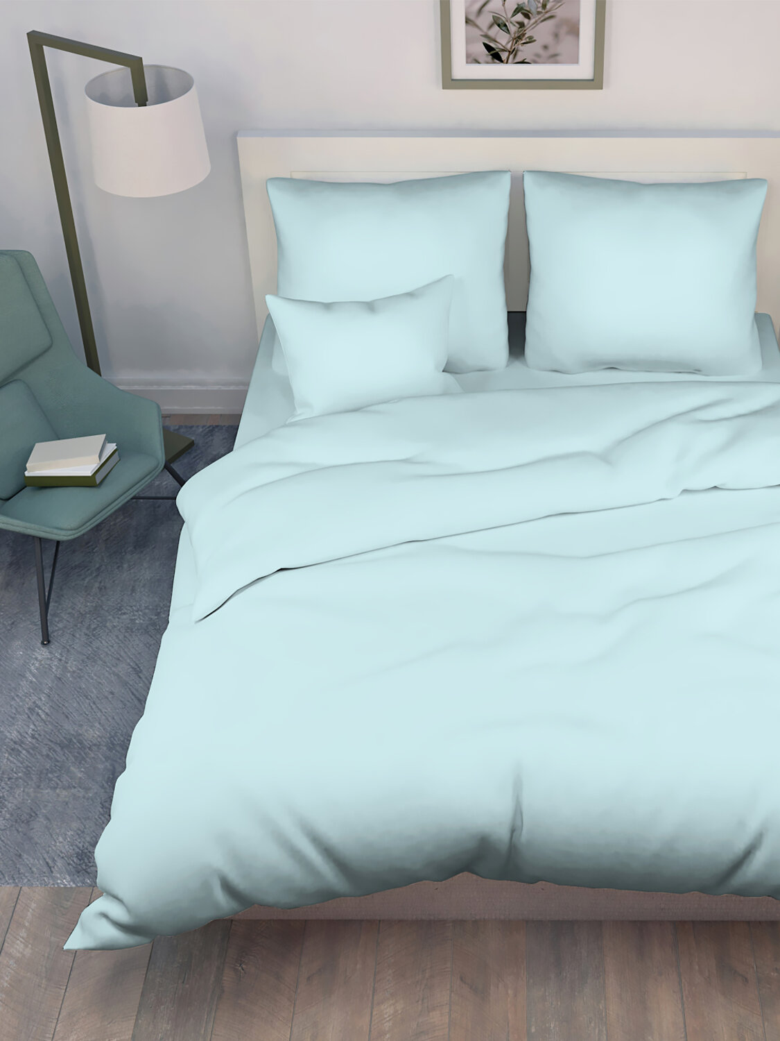 Текс-плюс КПБ Общий 568413 НФ-00140088 Небесно-голубой