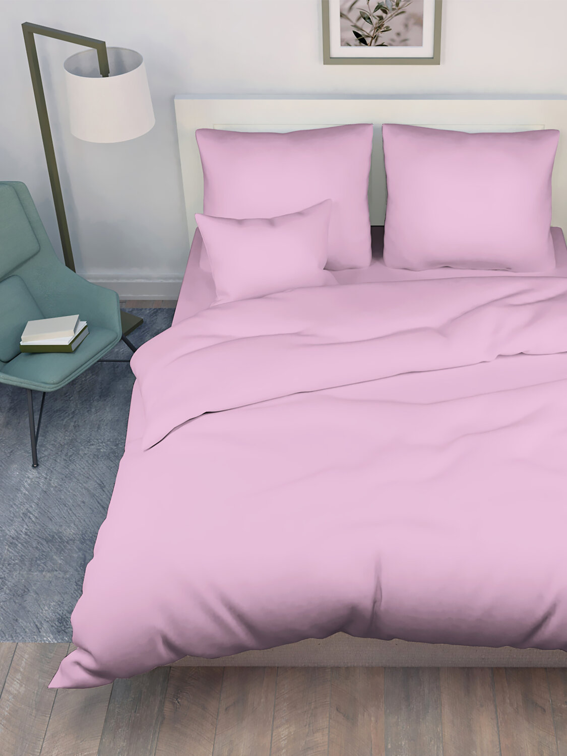 Текс-плюс КПБ Общий 568414 НФ-00140094 Розовый пион