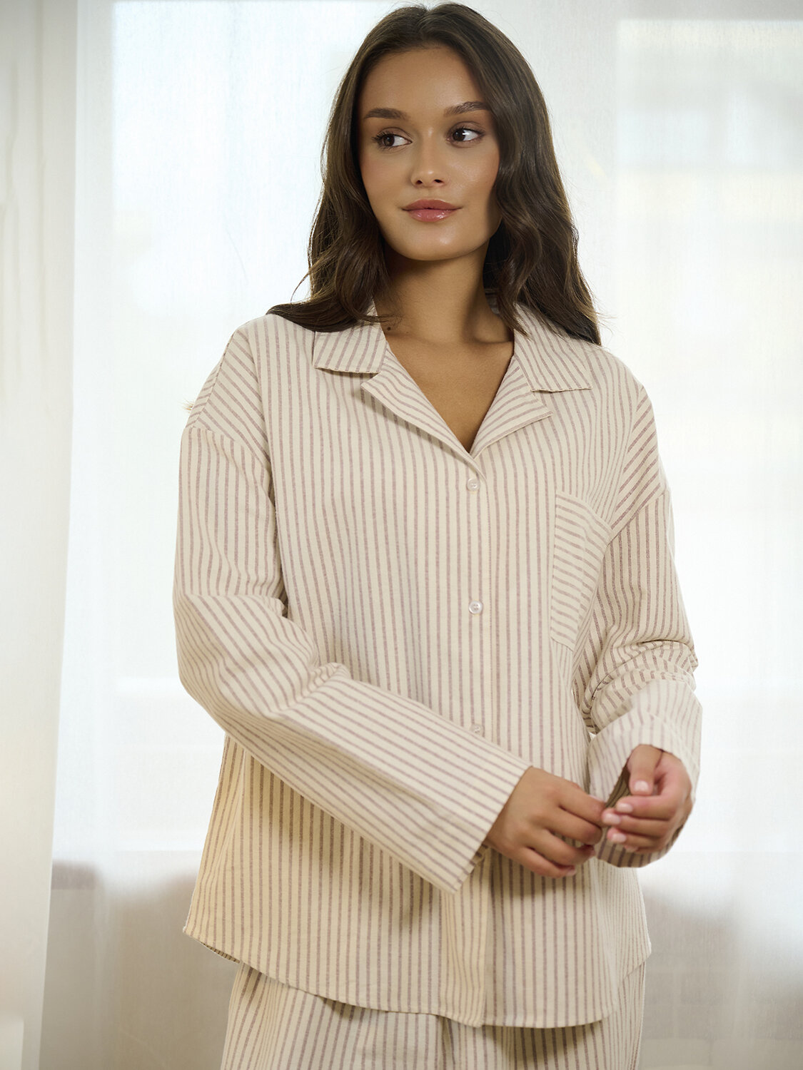 INDEFINI Пижама 568493 5192TCC Белый