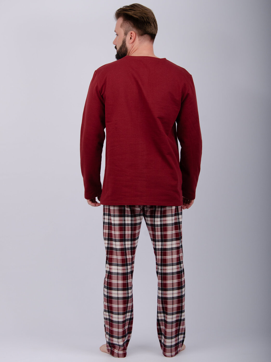 Malina Пижама 568533 3179 бордовый/молочный