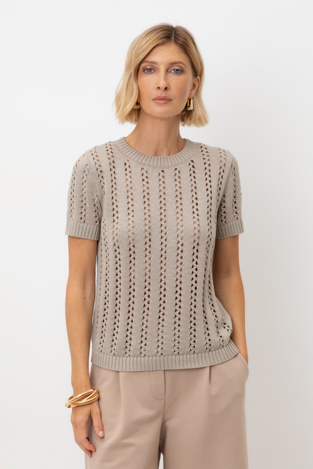 VERY NEAT Джемпер 568557 ЕВ 30211 бежевый