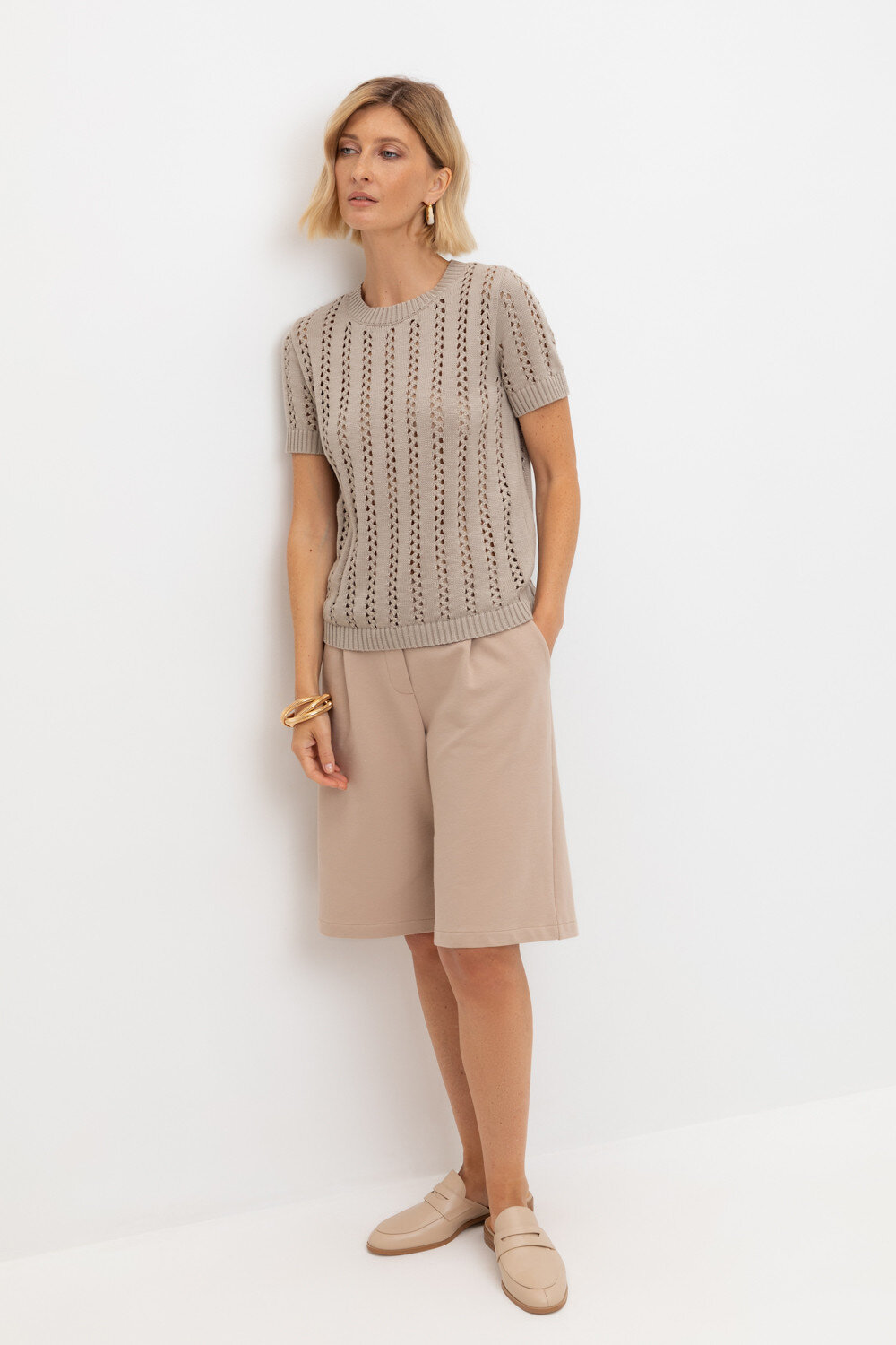 VERY NEAT Джемпер 568557 ЕВ 30211 бежевый