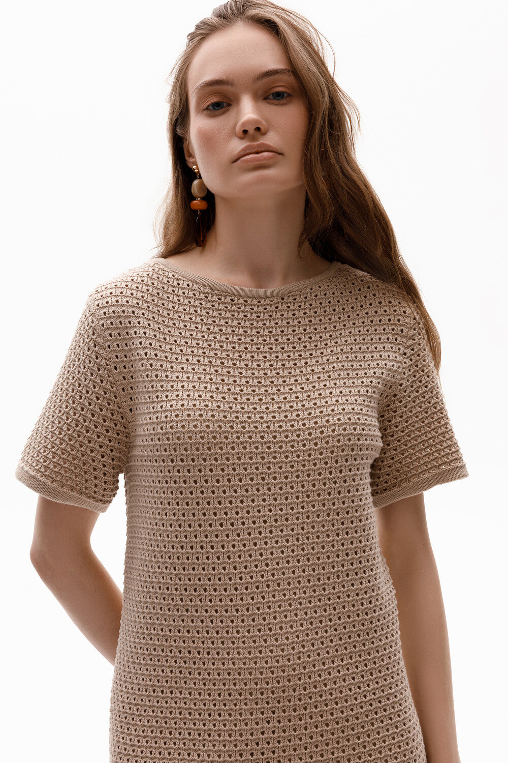 VERY NEAT Платье 568559 ЕВ 527 бежевый