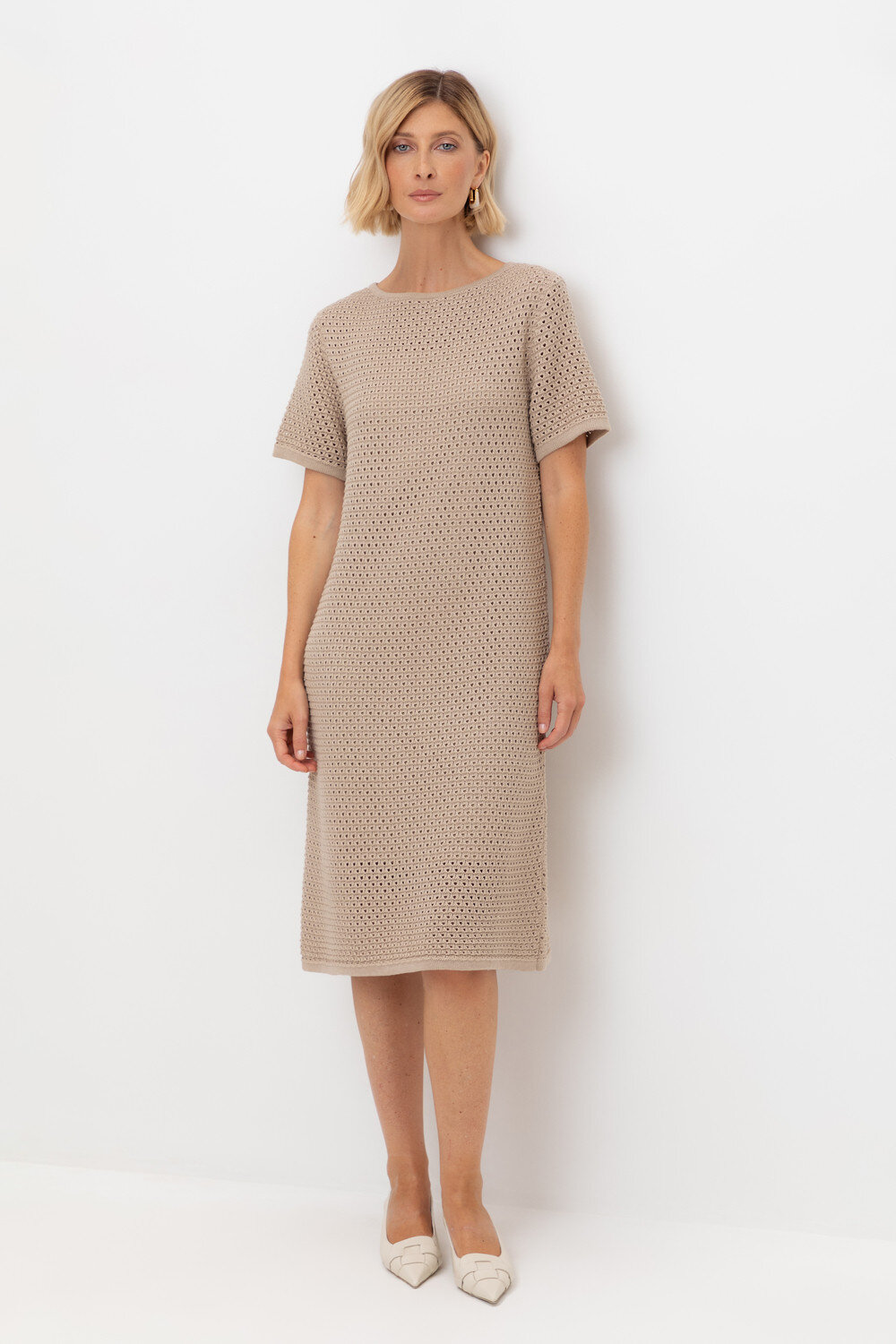 VERY NEAT Платье 568559 ЕВ 527 бежевый
