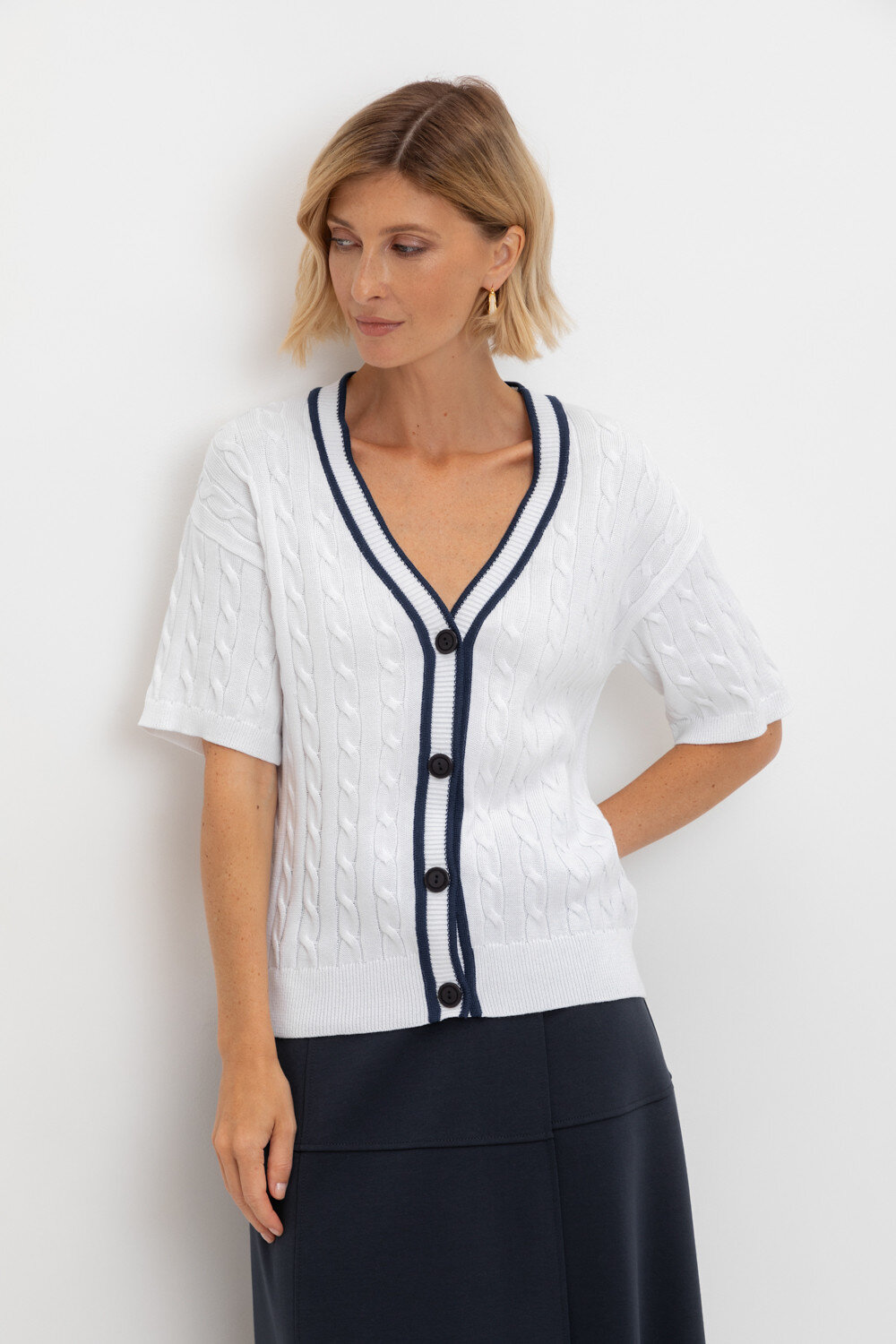 VERY NEAT Кардиган 568608 ЕВ 30210 белый