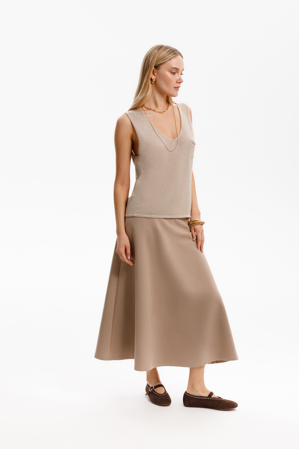 VERY NEAT Юбка 568668 ЕВТ 7028 бежевый