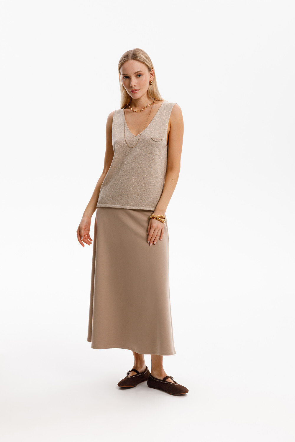 VERY NEAT Юбка 568668 ЕВТ 7028 бежевый
